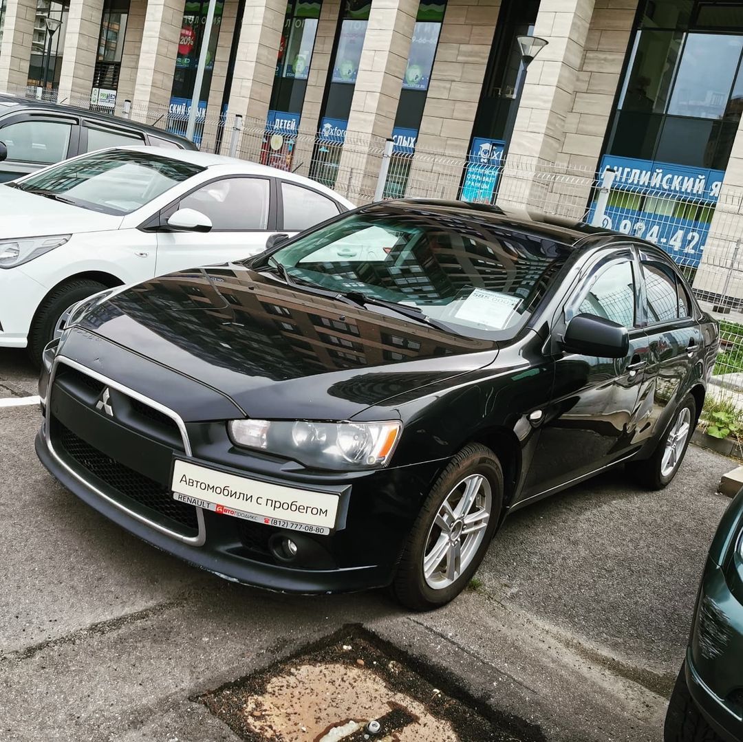 Осмотр Mitsubishi lancer 2012 г.в. 127.000 км.
